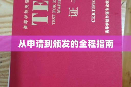 临安从申请到颁发的全程指南