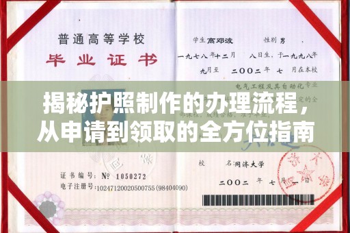 临安揭秘护照制作的办理流程，从申请到领取的全方位指南