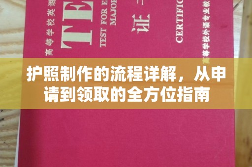 临安护照制作的流程详解，从申请到领取的全方位指南
