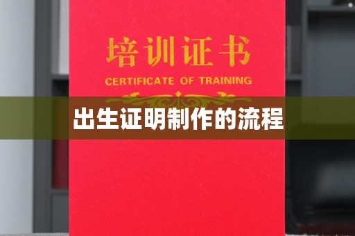 临安出生证明制作的流程