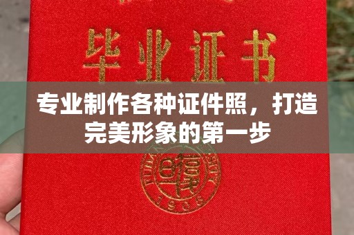 临安专业制作各种证件照，打造完美形象的第一步