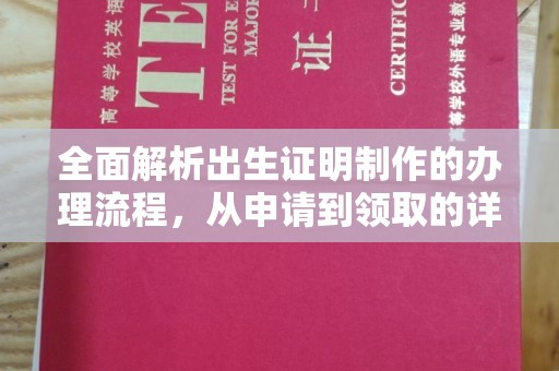 临安全面解析出生证明制作的办理流程，从申请到领取的详细指南